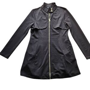 Windsor Black High Neck Long Sleeves Women's Dress Size L